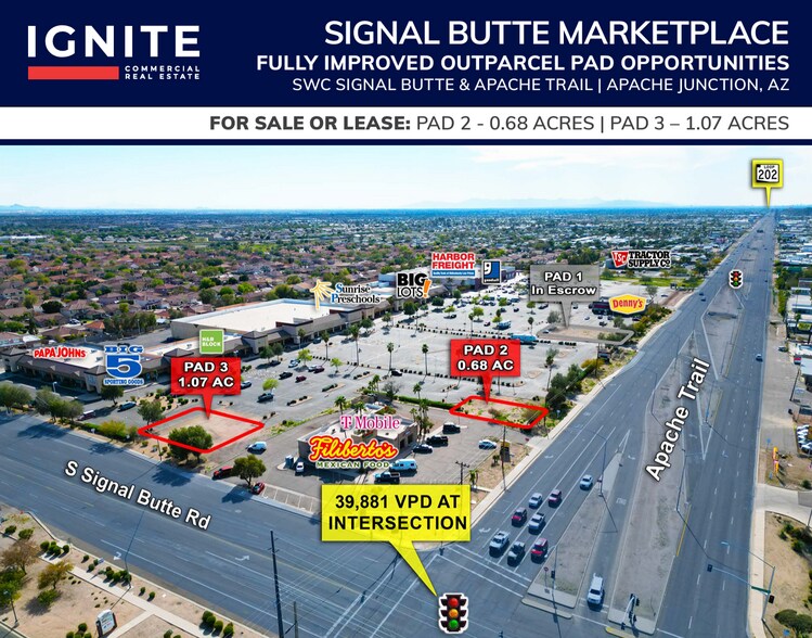 Primary Photo Of Signal Butte Pads, Mesa Land For Lease