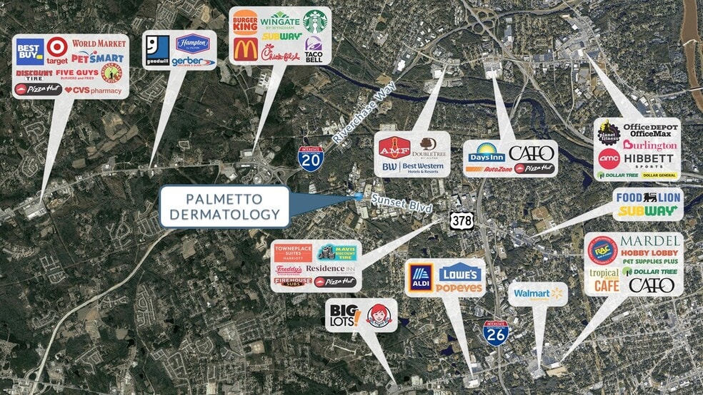 More Photos Of 3574 Sunset Blvd, West Columbia Medical For Sale