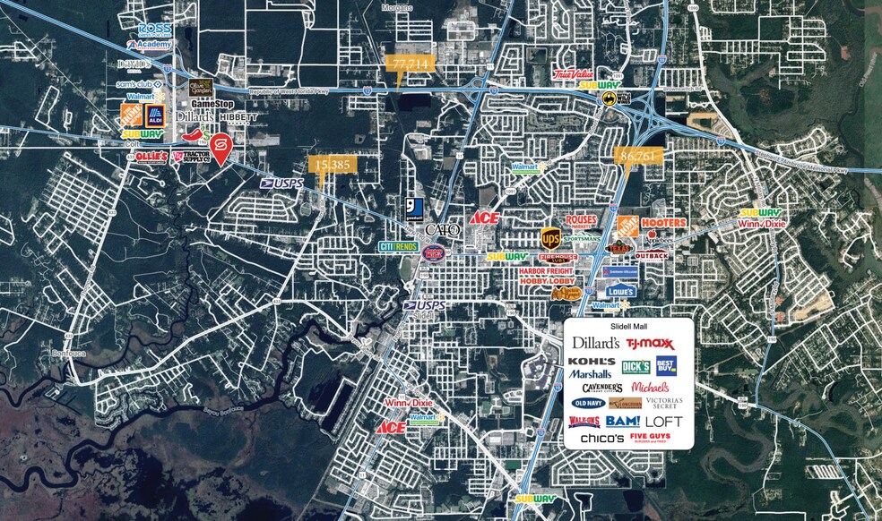 More Photos Of Gause Boulevard West, Slidell Land For Sale