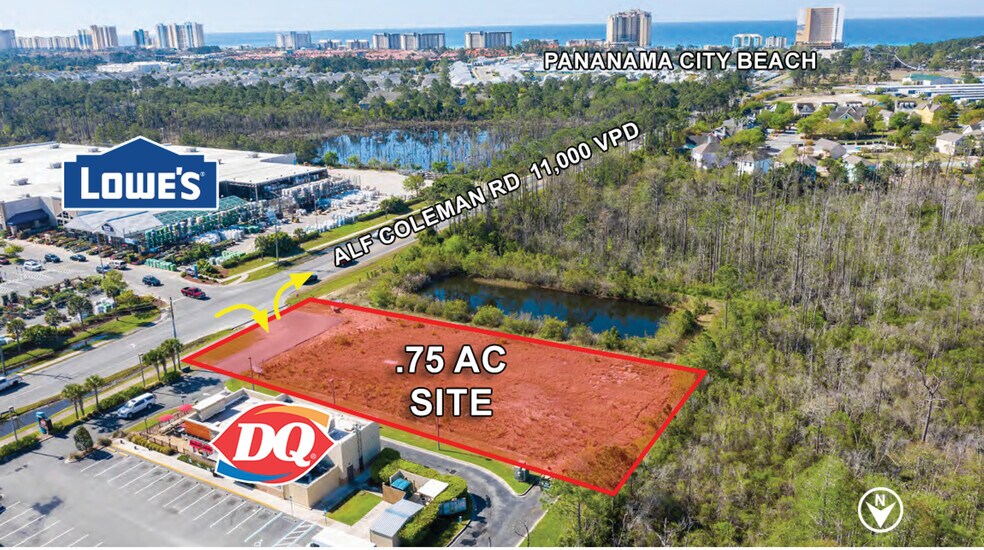 Primary Photo Of 136 Alf Coleman rd, Panama City Beach Land For Lease