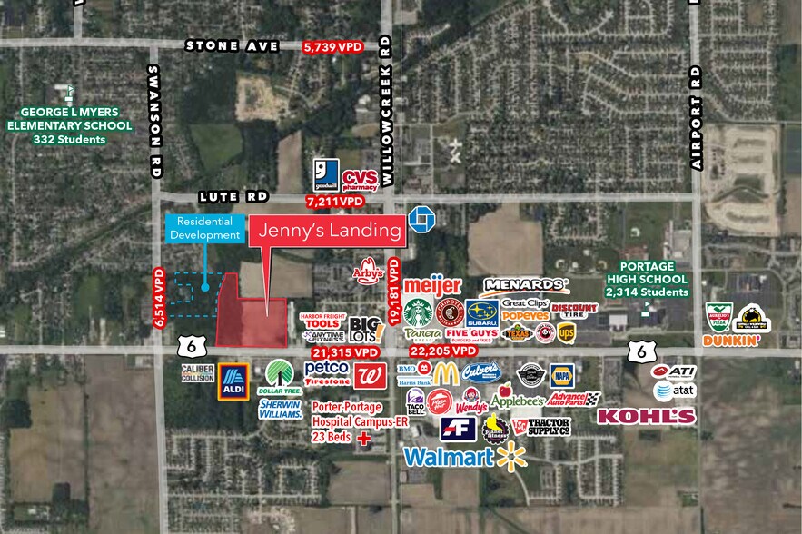 More Photos Of 5740 US-6, Portage Land For Sale