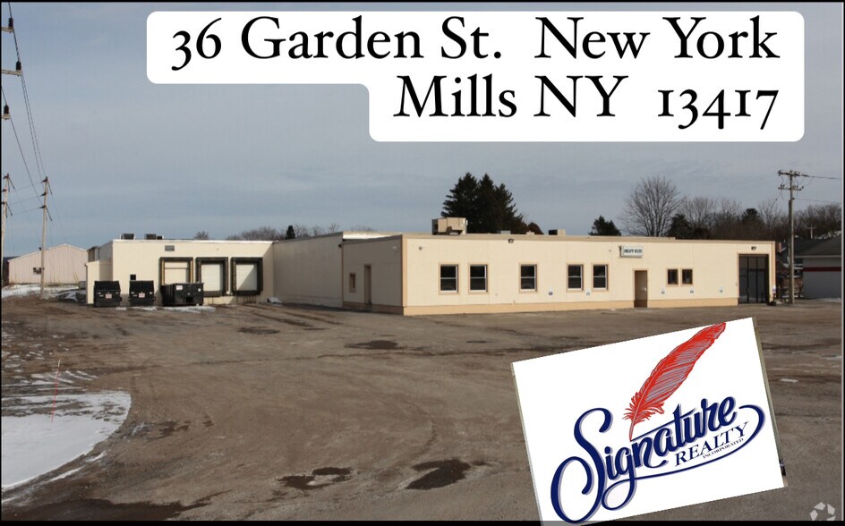 Primary Photo Of 36 Garden St, New York Mills Manufacturing For Sale