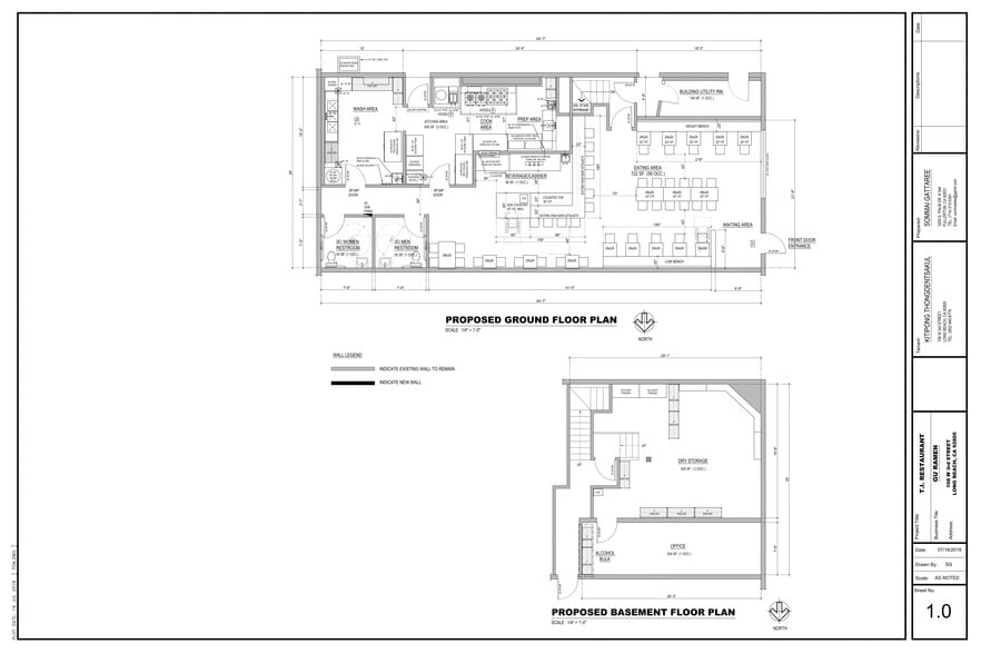 More Photos Of 108 W 3rd St, Long Beach Restaurant For Lease