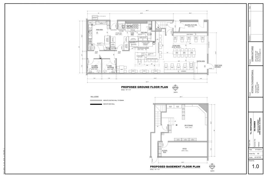 More Photos Of 108 W 3rd St, Long Beach Restaurant For Lease