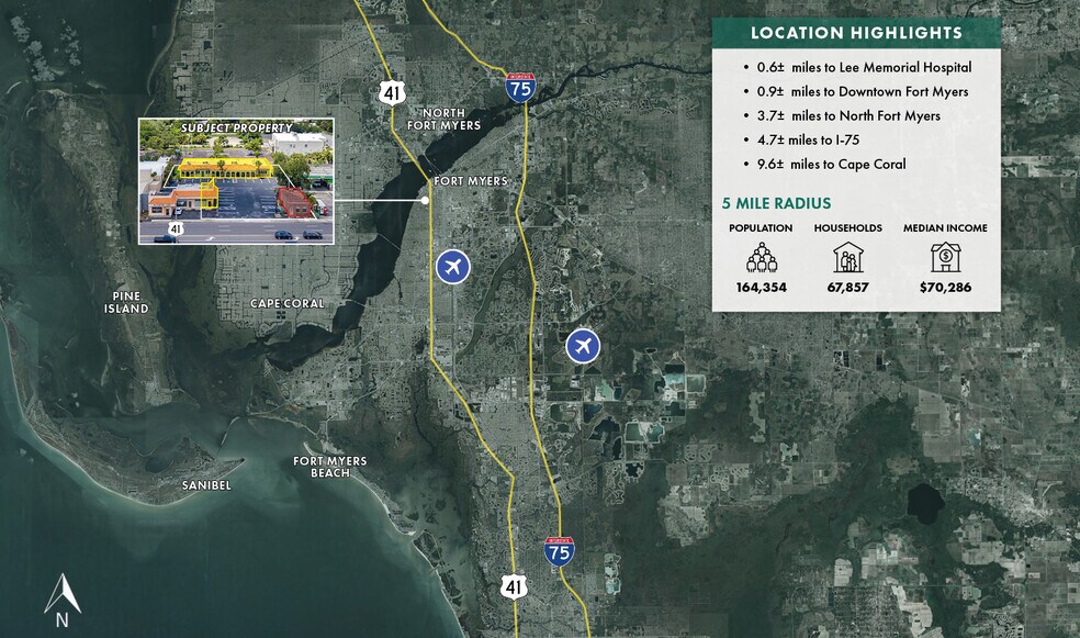 More Photos Of 2210-2218 S Cleveland Ave, Fort Myers Storefront Retail Office For Lease