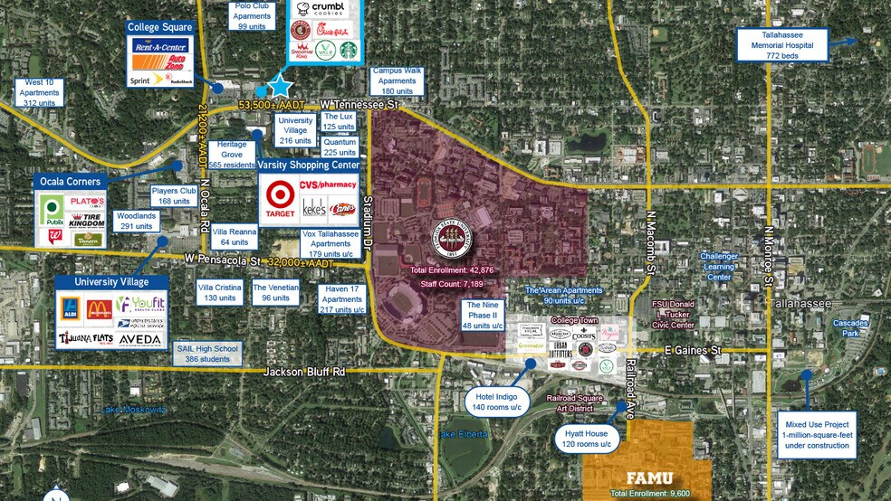 More Photos Of 1660 W Tennessee St, Tallahassee Unknown For Lease