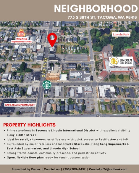 More Photos Of 775 S 38th St, Tacoma General Retail For Lease
