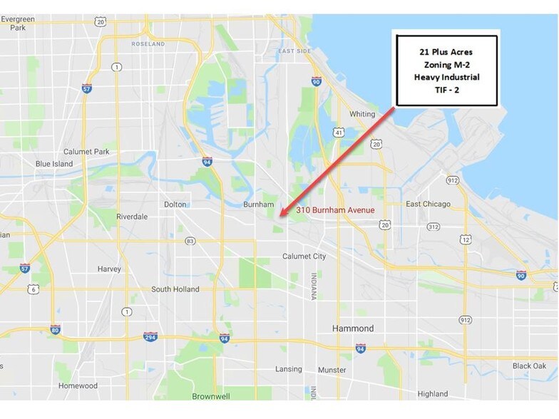 Primary Photo Of 310 Burnham Ave, Calumet City Land For Sale