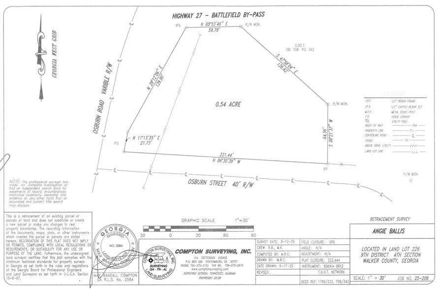 More Photos Of 0 Osburn Rd, Chickamauga Land For Sale