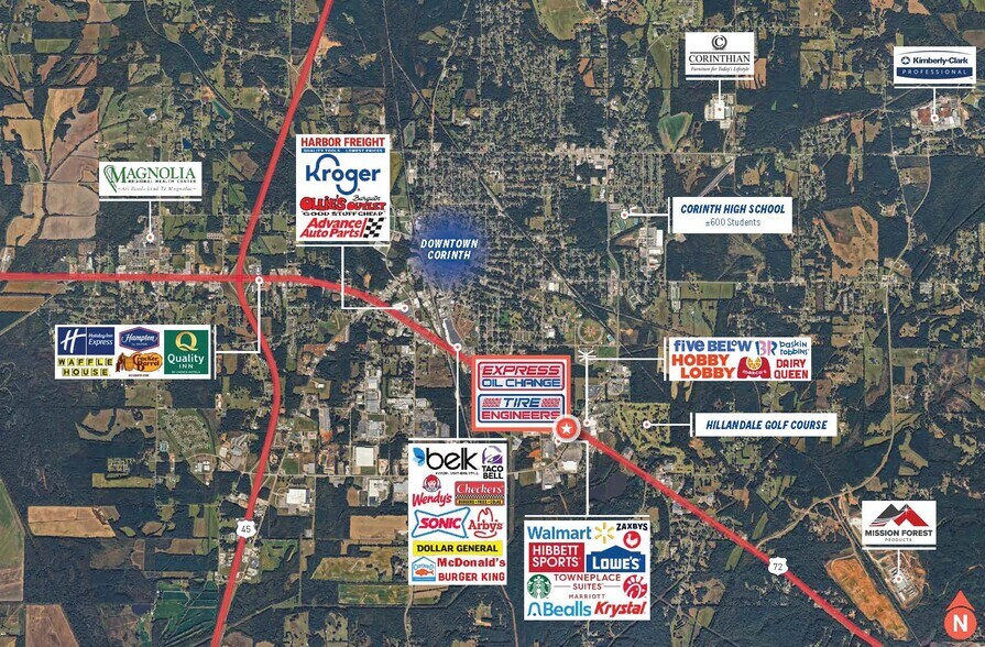 More Photos Of 2022 Highway 72 E, Corinth Convenience Store For Sale