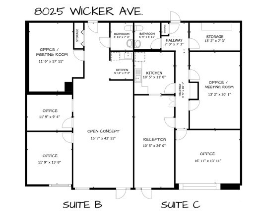 More Photos Of 8025 Wicker Ave, Saint John Storefront Retail Office For Sale
