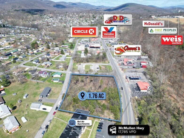 More Photos Of 15816 McMullen SW hwy, Cumberland Land For Sale