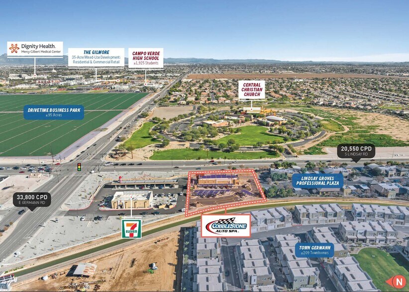 More Photos Of SWC Lindsay Road & Germann Rd, Gilbert Carwash For Sale