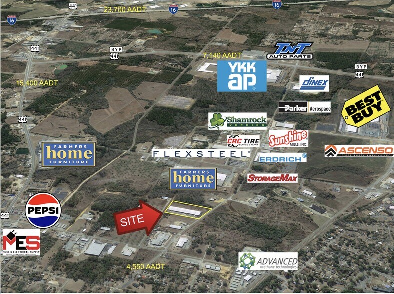 More Photos Of 1806 Academy Ave, Dublin Industrial For Lease