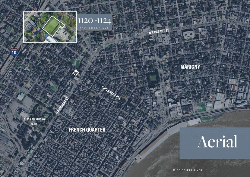 Primary Photo Of 1124 Esplanade ave, New Orleans Land For Sale