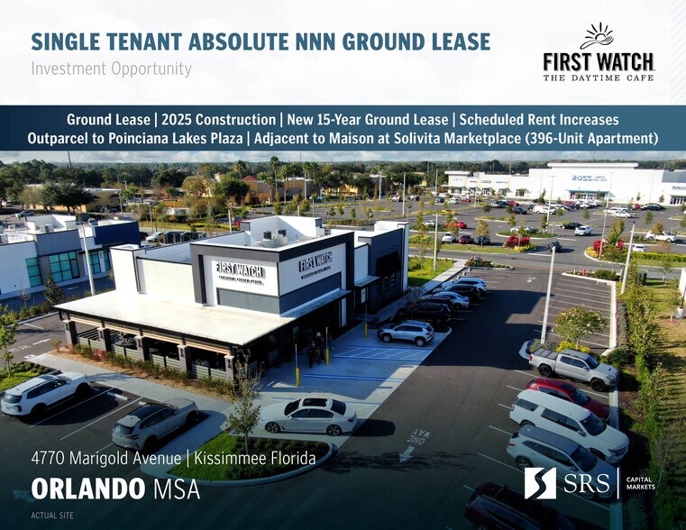 Primary Photo Of 4770 Marigold Ave, Kissimmee Restaurant For Sale
