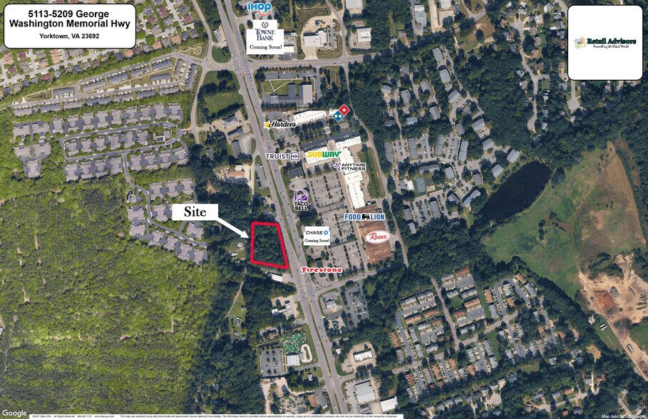 Primary Photo Of 5113-5209 George Washington Mem Hwy, Yorktown Land For Sale