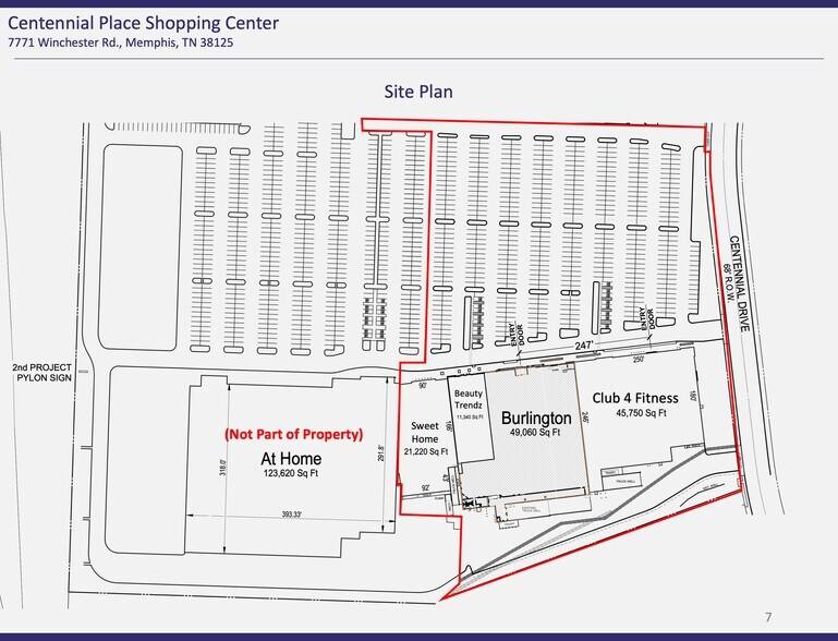 More Photos Of 7741-7771 Winchester Rd, Memphis Storefront For Sale