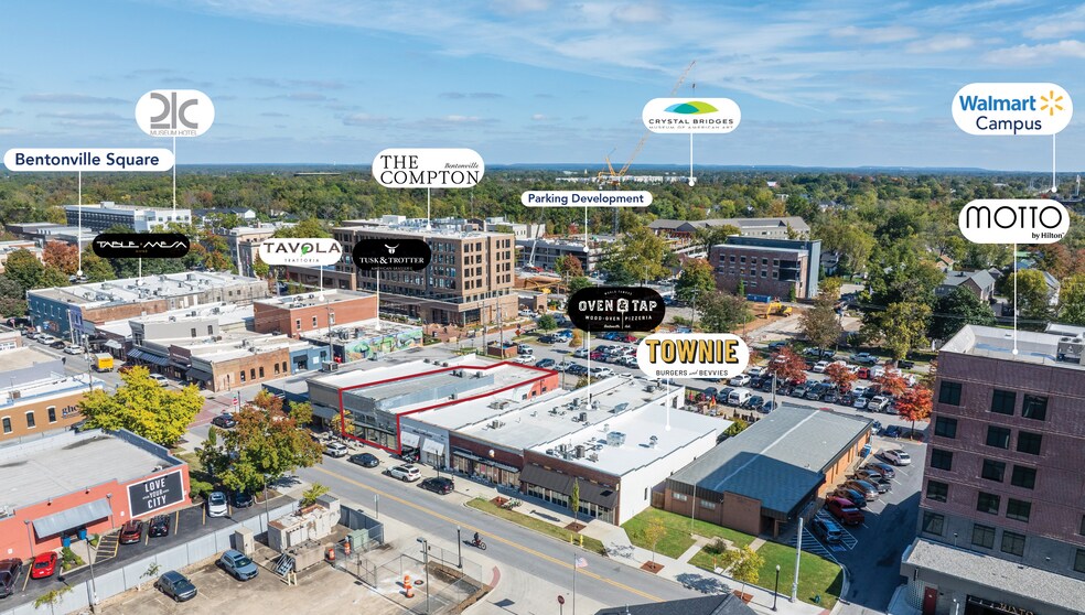 Primary Photo Of 207 S Main St, Bentonville Storefront Retail Office For Lease