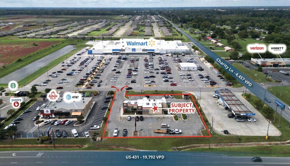 More Photos Of 14637 Highway 231 431 N, Hazel Green Fast Food For Sale