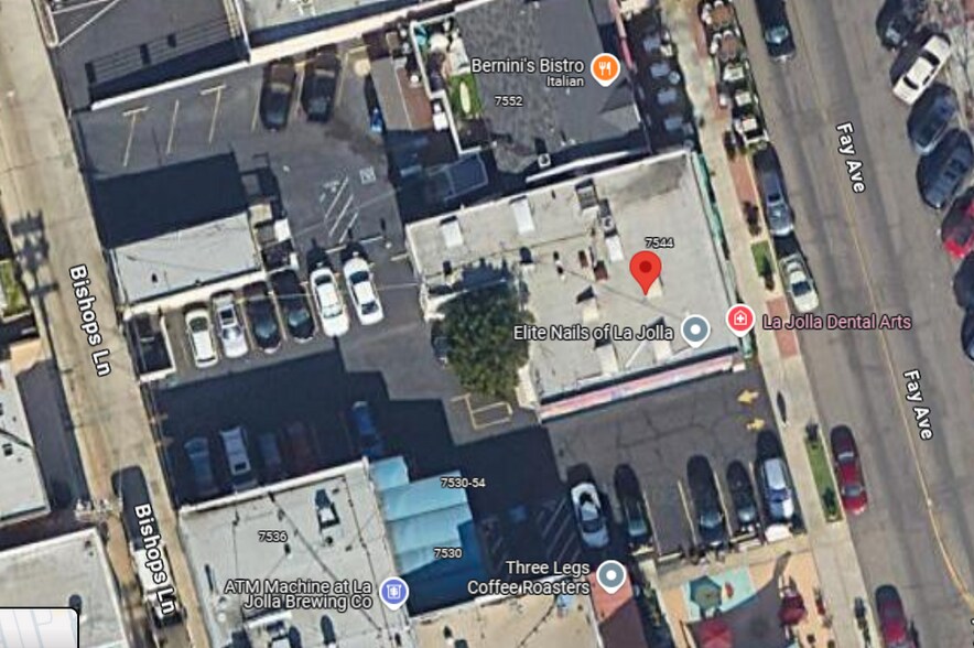 More Photos Of 7540-7542 Fay Ave, La Jolla Storefront Retail Office For Lease
