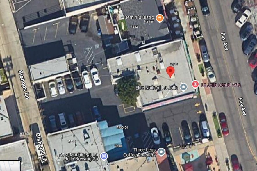More Photos Of 7540-7542 Fay Ave, La Jolla Storefront Retail Office For Lease