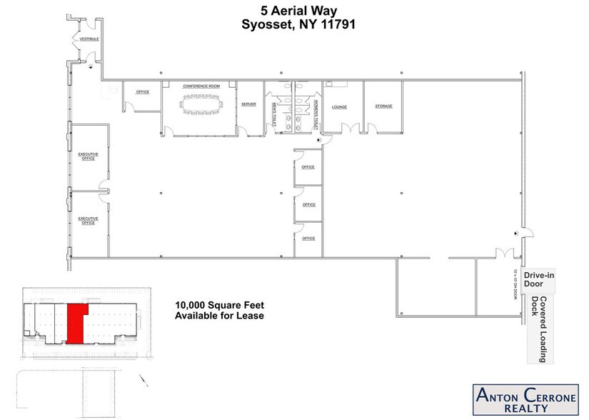 More Photos Of 5 Aerial Way, Syosset Light Manufacturing For Lease