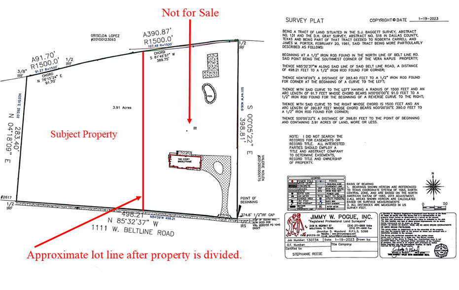 More Photos Of 1111 W. Beltline Road, Cedar Hill Land For Sale