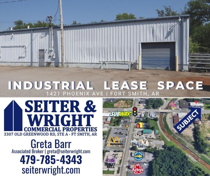 Primary Photo Of 1421-1423 Phoenix Ave, Fort Smith Warehouse For Lease