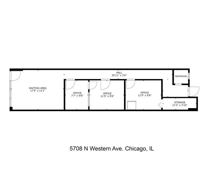 More Photos Of 5700-5716 N Western Ave, Chicago Storefront For Lease
