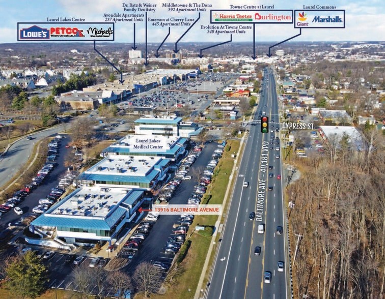 More Photos Of 13900-13928 Baltimore Ave, Laurel Medical For Sale