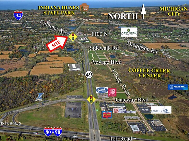 More Photos Of 1583-1587 S Calumet Rd, Chesterton Storefront Retail Office For Lease