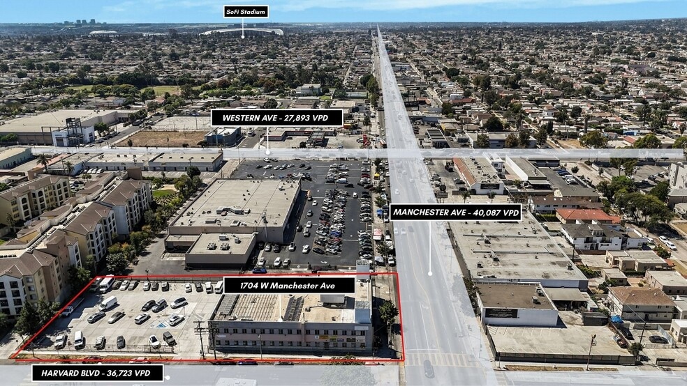 Primary Photo Of 1704 W Manchester Ave, Los Angeles Medical For Sale