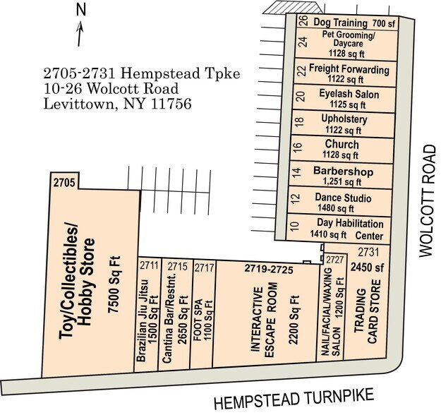 More Photos Of 2705-2731 Hempstead Tpke, Levittown Storefront For Sale