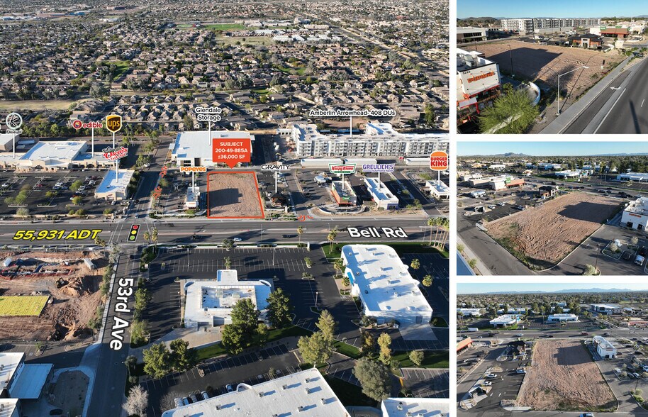 Primary Photo Of NEC Bell Rd & 53rd Ave, Glendale Land For Lease