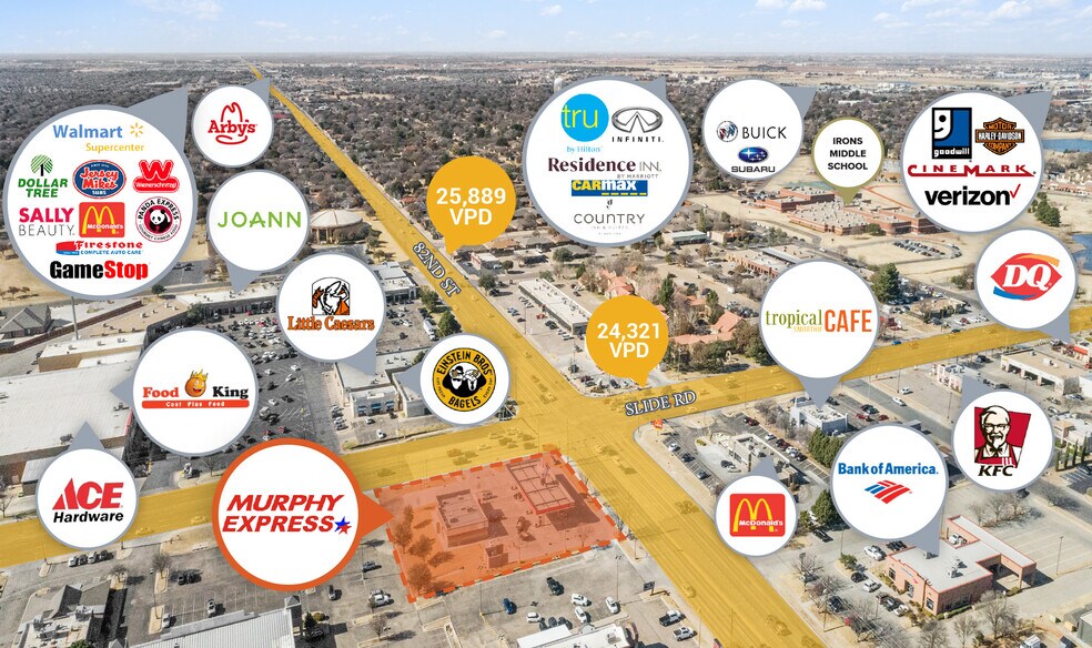 Primary Photo Of 5113 82nd St, Lubbock Convenience Store For Sale