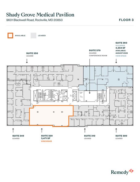 More Photos Of 9601 Blackwell Rd, Rockville Medical For Lease