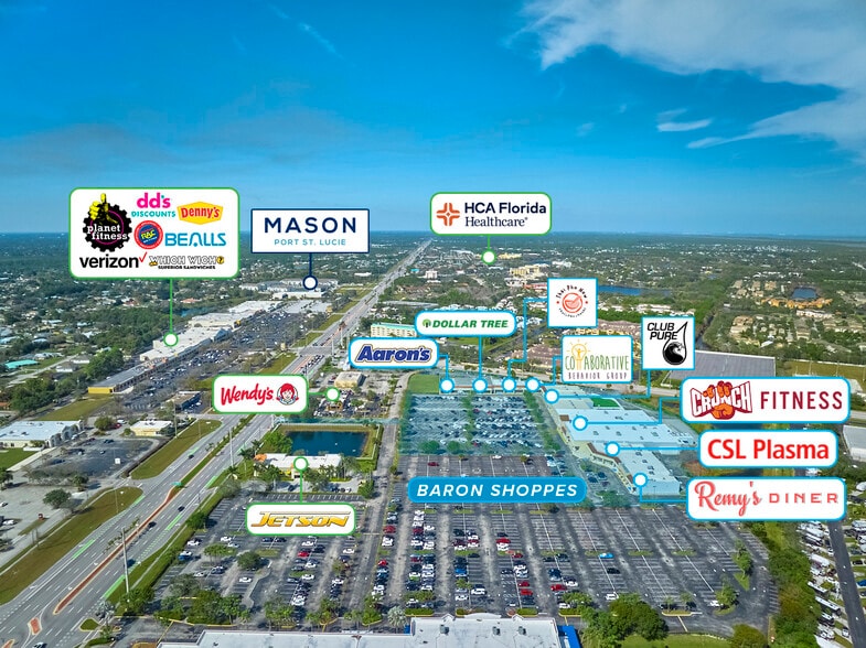 Primary Photo Of 10230-10368 S US Highway 1, Port Saint Lucie General Retail For Sale