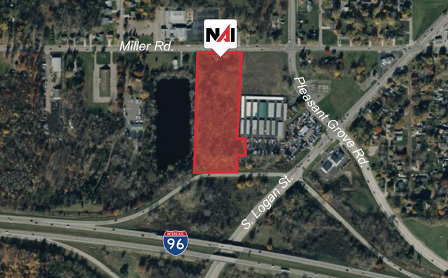 Primary Photo Of W Miller Rd @ W. Miller Rd. and Pleasant Grove Rd, Lansing Land For Sale