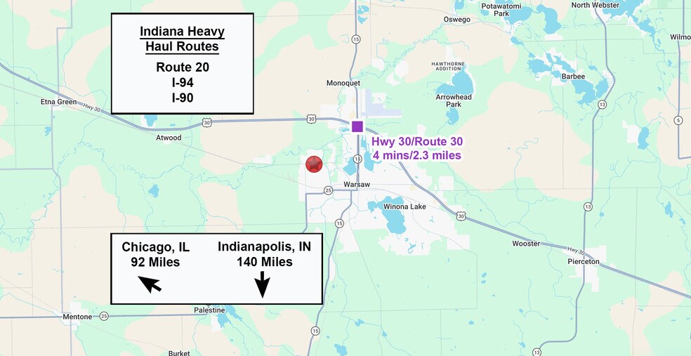 More Photos Of 1661 W Lake St, Warsaw Land For Sale