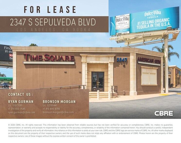 More Photos Of 2325-2347 S Sepulveda Blvd, Los Angeles Unknown For Lease