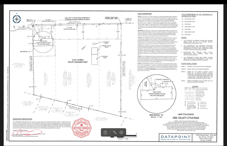 More Photos Of 5008 Collett Little Rd, Fort Worth Land For Sale