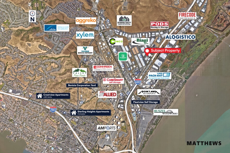 More Photos Of 651 Stone Rd, Benicia Warehouse For Lease