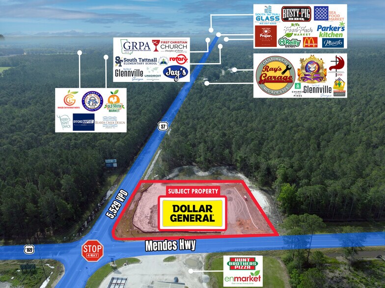 More Photos Of 11236 GA-169, Glennville Convenience Store For Sale