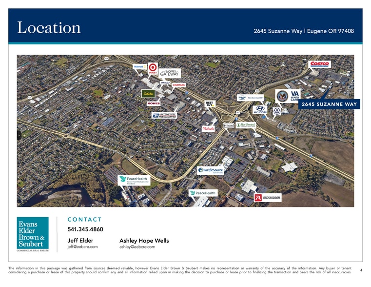 More Photos Of 2645 Suzanne Way, Eugene Office For Lease