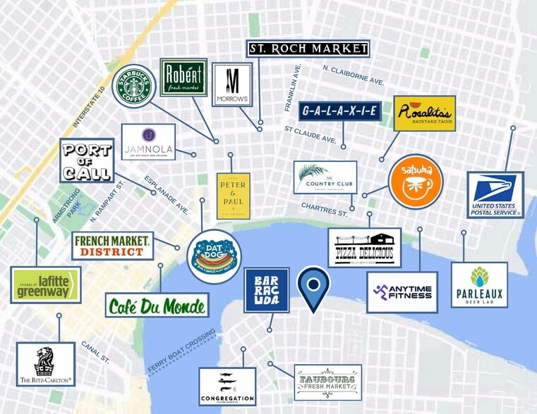 More Photos Of 801 Patterson Dr, New Orleans Storefront Retail Office For Lease