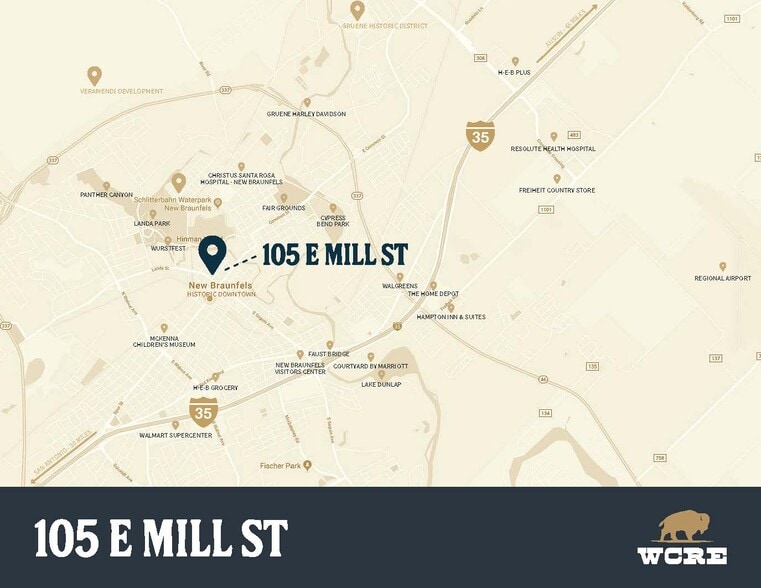 More Photos Of 105 E Mill St, New Braunfels Office For Lease