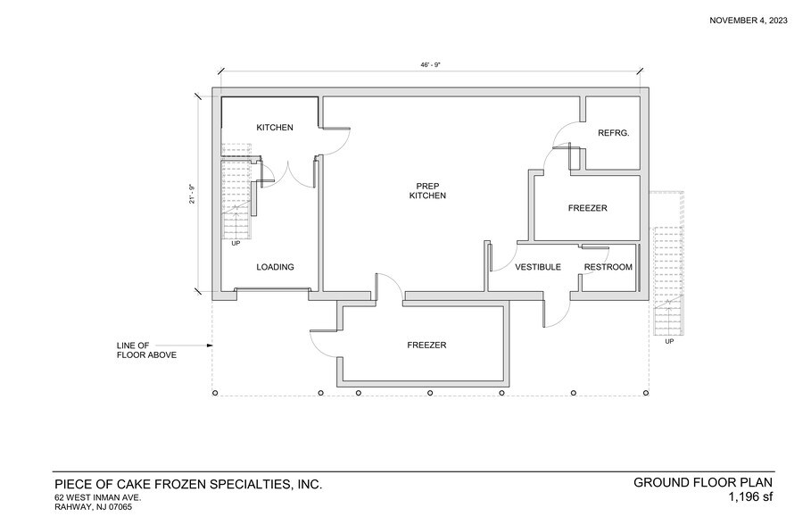 Primary Photo Of 62 W Inman Ave, Rahway Flex For Lease