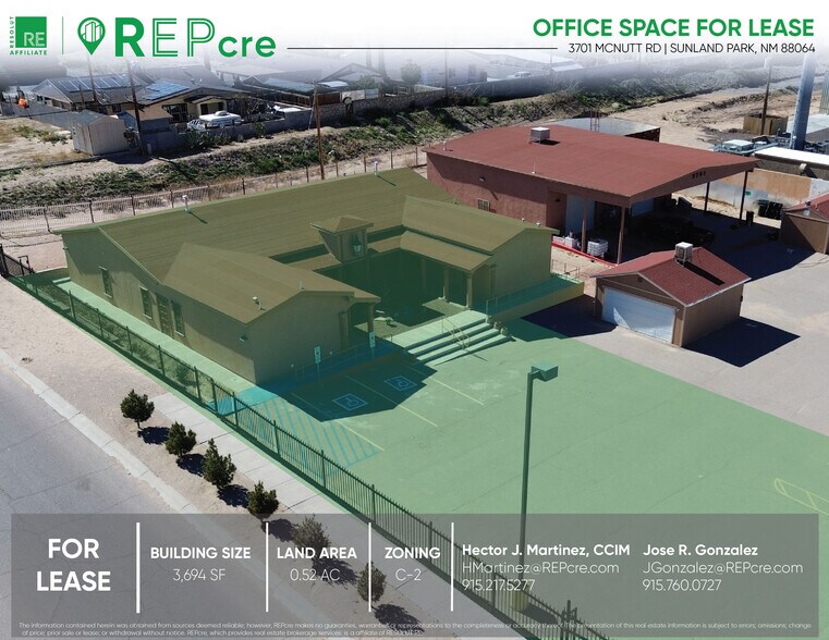 Primary Photo Of 3701 McNutt Rd, Sunland Park Office For Lease