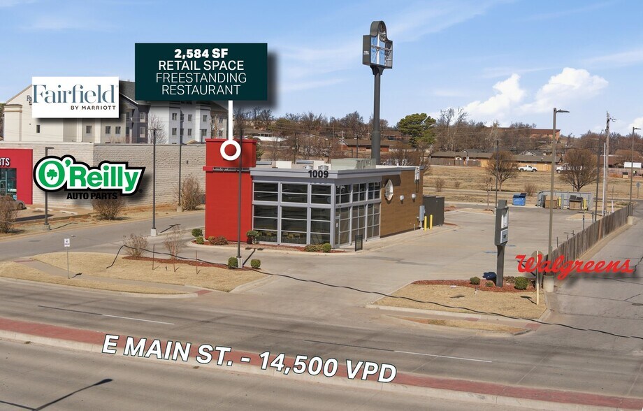 More Photos Of 1009 E Main St, Weatherford Fast Food For Lease